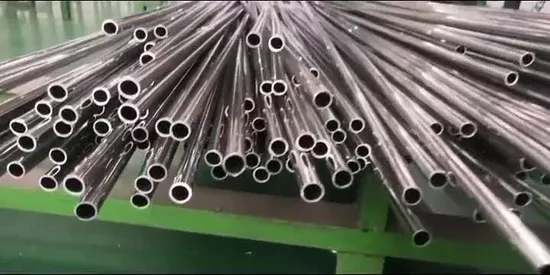 ASTM TP304L 316L 904L 304 1.4301 316 310S 321 2205 2507 Bright Annealed Seamless Stainless Steel Pipe Tube for Instrumentation