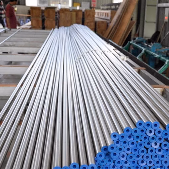 ASTM TP304L 316L 904L 304 1.4301 316 310S 321 2205 2507 Bright Annealed Seamless Stainless Steel Pipe Tube for Instrumentation