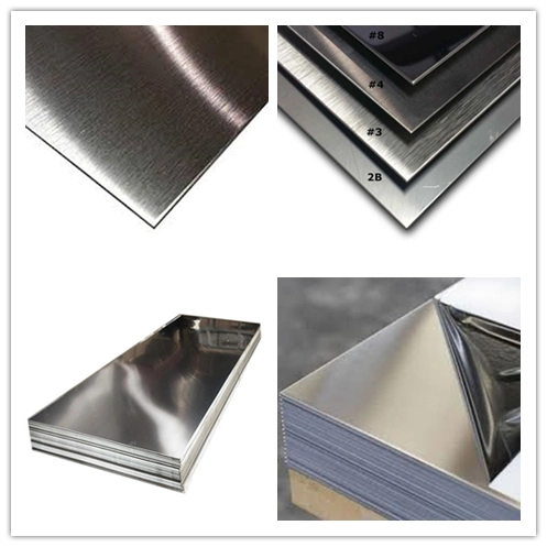 China Factory Ss Plate ASTM 201 304 316 316L 309S 310S 321 410 420 430 Hot Cold Rolled No. 1 2b Ba No. 4 Hl Brushed Mirror Polished Stainless Steel Sheet