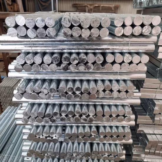 Custom ASTM 201 202 304 304L 310S 309S 316 321 904L 2205 5083 Metal Rod 6mm Hexagonal/Flat/Rectangular/Round Stainless Steel/Aluminum/Carbon/Galvanized Rod Bar