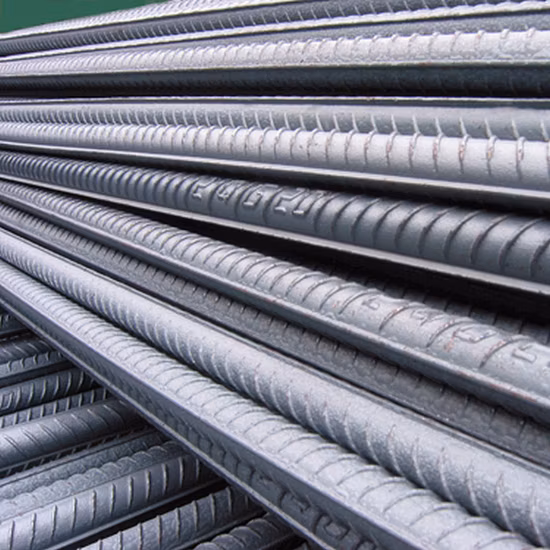 HRB400 HRB500 ASTM A615 Gr60 GB AISI JIS BS DIN Steel Bar/Rod Stainless Bar 8m 10m 12m 16m Deformed Steel Bar Reinforcing Steel Rebar for Construction in Stock