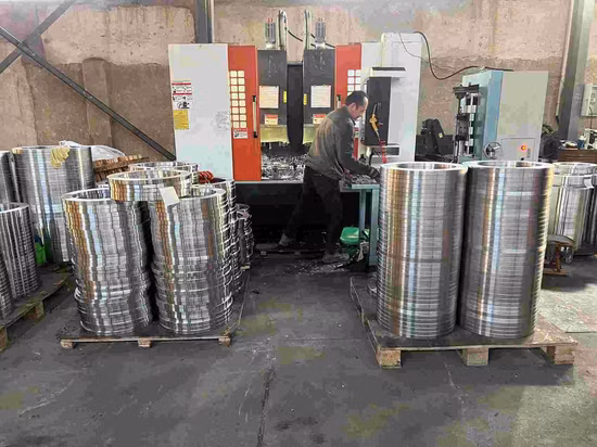 ASTM A182 F316L Wn Flange RF 300 Lb 6 Inch Sch 40